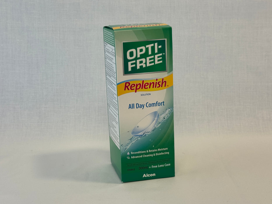 Alcon Opti-Free Replenish Contact Lens Solution 90ml & 300ml Available