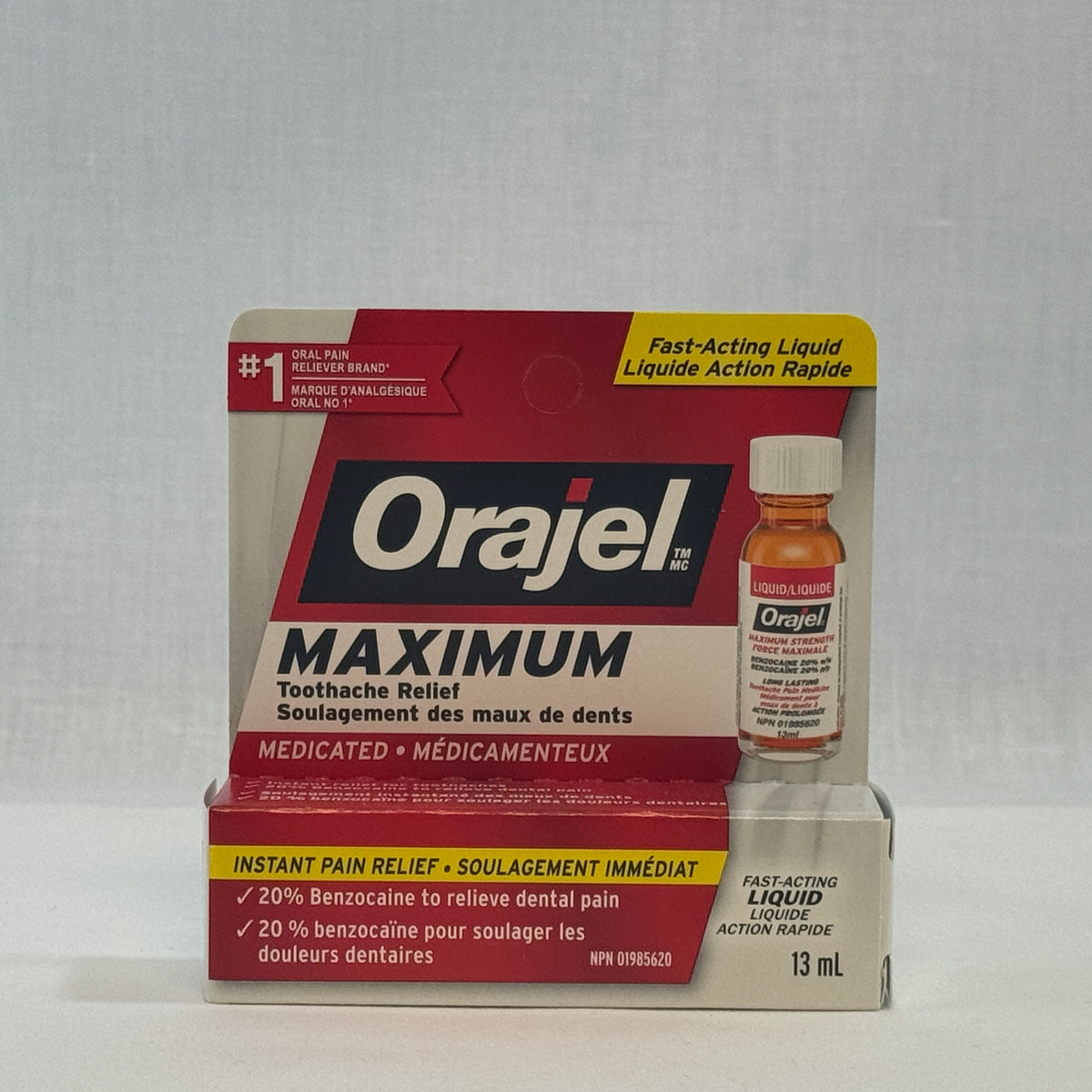 Orajel - Liquid Toothache Relief, 13ml — Ingram Pharmacy