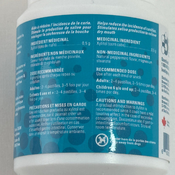 X-PUR Pastilles, Dry Mouth Relief, Peppermint Flavored - 130 Pastilles