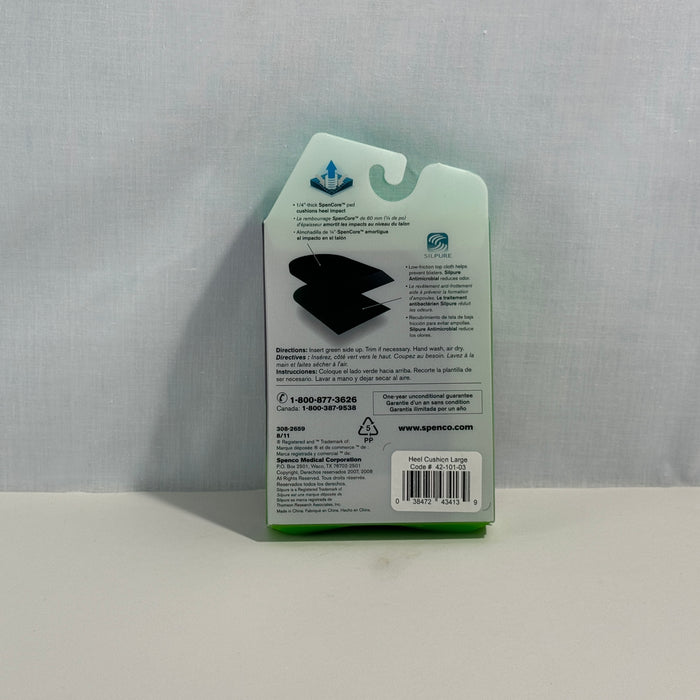 Spenco RX - Heel Cushions, 1 Pair, 1/4 Inch Thick