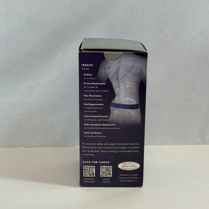 Senola Biomechanics - The Serola Belt & Accessories, For Back Support