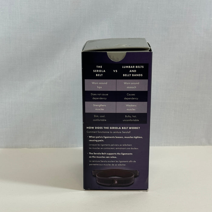 Senola Biomechanics - The Serola Belt & Accessories, For Back Support