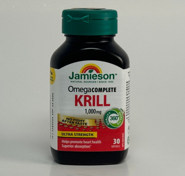 Jamieson Omega Complete Super Krill 1000mg (30 Softgels)