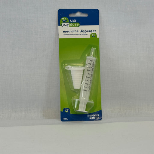 Kids Ezy Dose, Medicine Dispenser Calibrated With Bottle Adapter - 10 Milliliter