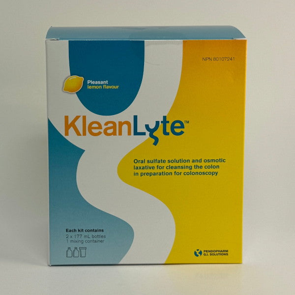 Kleanlyte Oral Sulfate Laxative 2 x 177 mL