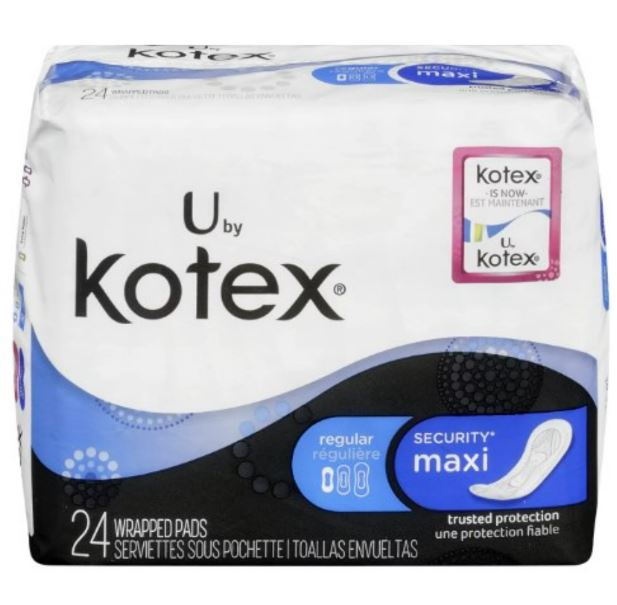 Kotex - Pad Maxi Unscented (24's)