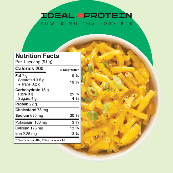 Ideal Protein, Macaroni & Cheese, 7 Packets