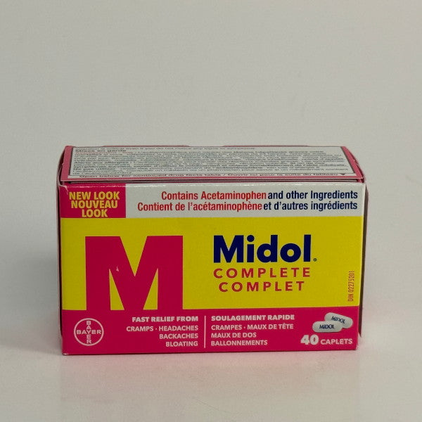 Midol Menstrual Complete (40 Caplets) — Ingram Pharmacy