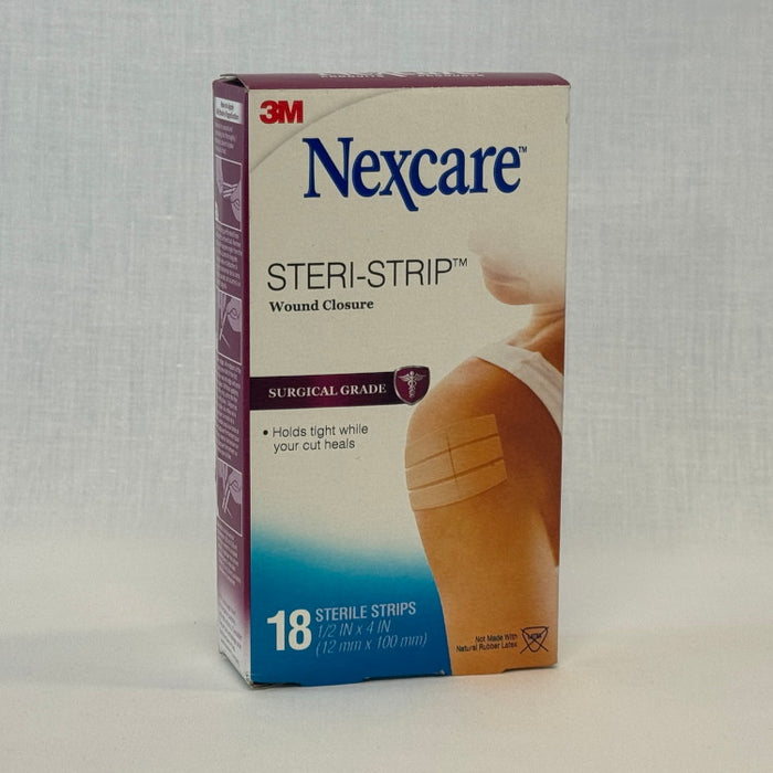 NEXCARE Steri-Strip Closures 0.5 x 4" (18/BX)