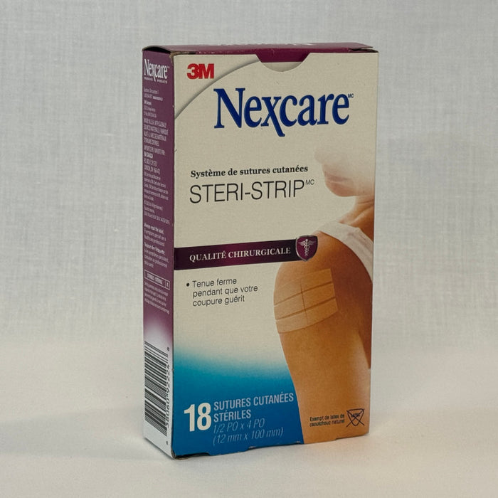 NEXCARE Steri-Strip Closures 0.5 x 4" (18/BX)