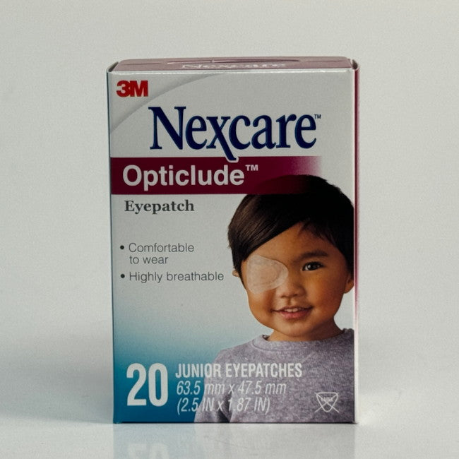 Nexcare Eye Patch Opticlude - Regular & Junior Sizes (20 Patches)