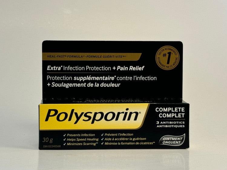 Polysporin Complete 15g & 30g