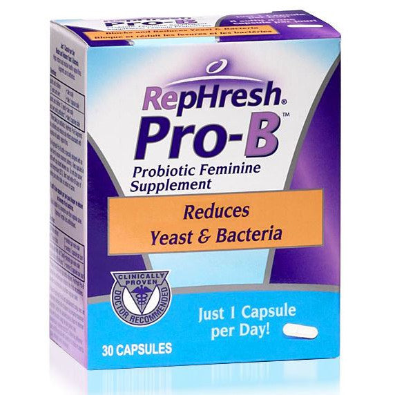 Rephresh Pro-B Probiotic Feminine Supplement (30 Capsules)