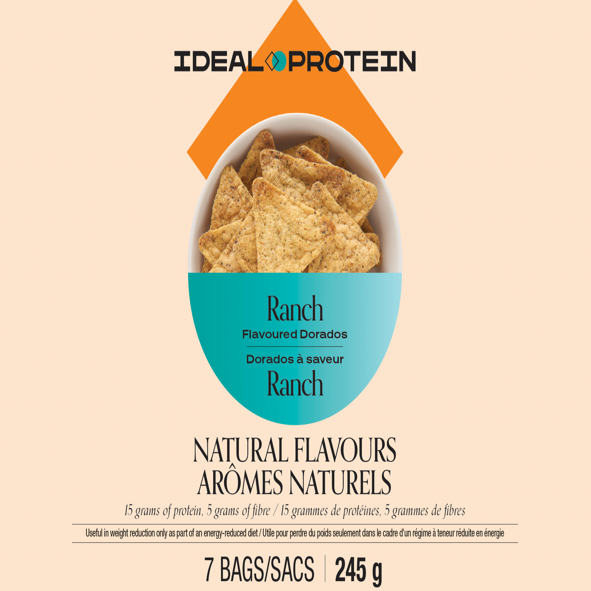Ideal Protein, Ranch Dorados, 7 Bags — Ingram Pharmacy