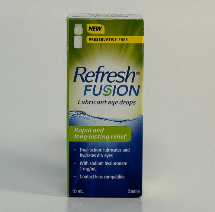 Refresh Fusion Lubricant Eye Drops 10ml