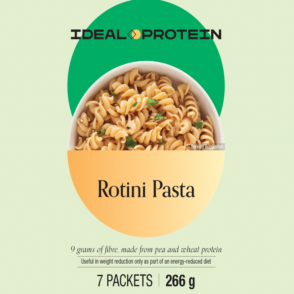 Ideal Protein, Rotini Pasta, 7 Packets — Ingram Pharmacy