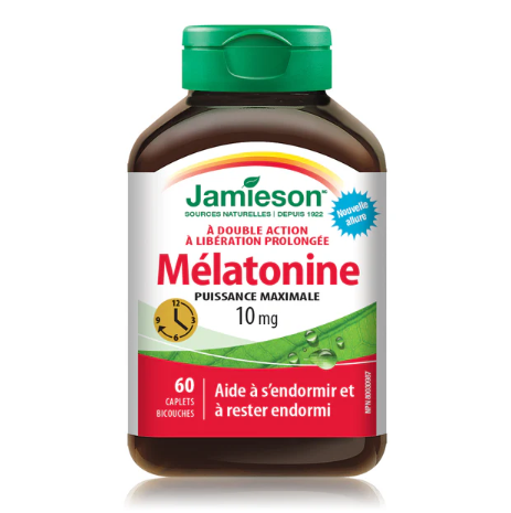 Jamieson Melatonin, 10mg Timed Bi-Release (60 Caplets)