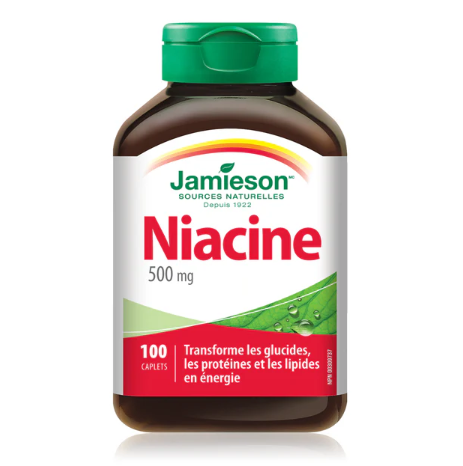 Jamieson Niacin 500mg (100 Capsules)