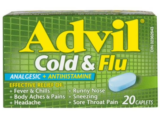 Advil Cold & Flu (20 Caplets)