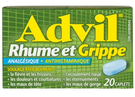 Advil Cold & Flu (20 Caplets)