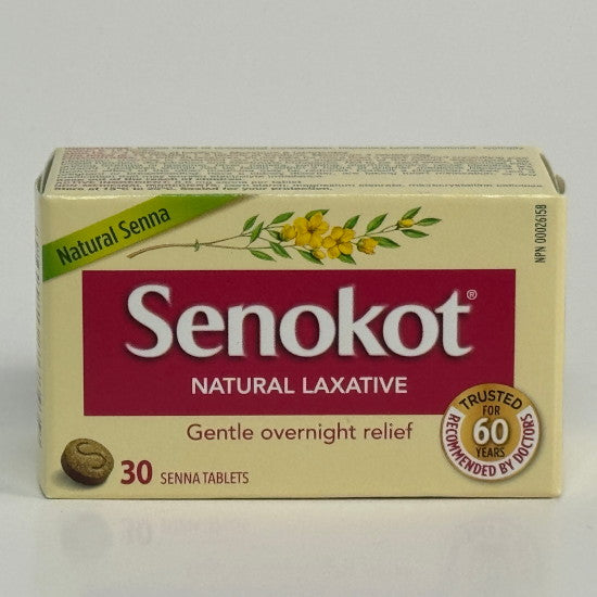 Senokot Extra Strength (30 & 60 Tablet Bottle Available)