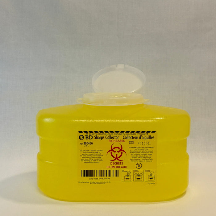 Sharps Container Yellow 3.1L with Funnel Cap (LP1328/2)