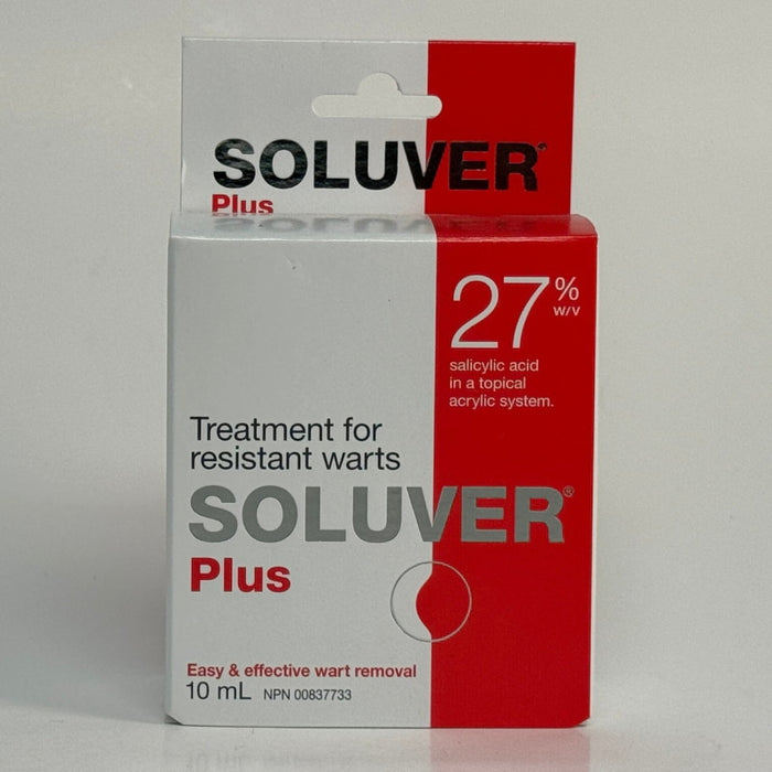 Soluver Plus 27% Wart Treatment 10 mL