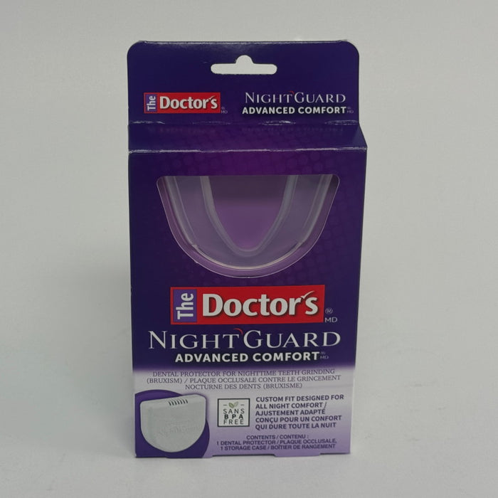 The Doctor's Nightguard, Night Time Teeth Griding Dental Protector - One Size Fits All