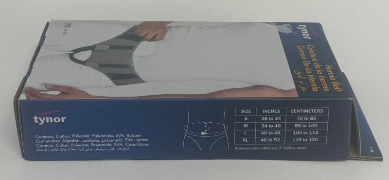 Tynor Hernia Belt A-16 - Various Sizes