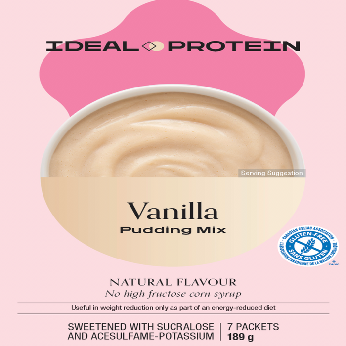 Ideal Protein, Vanilla Pudding Mix, 7 Packets