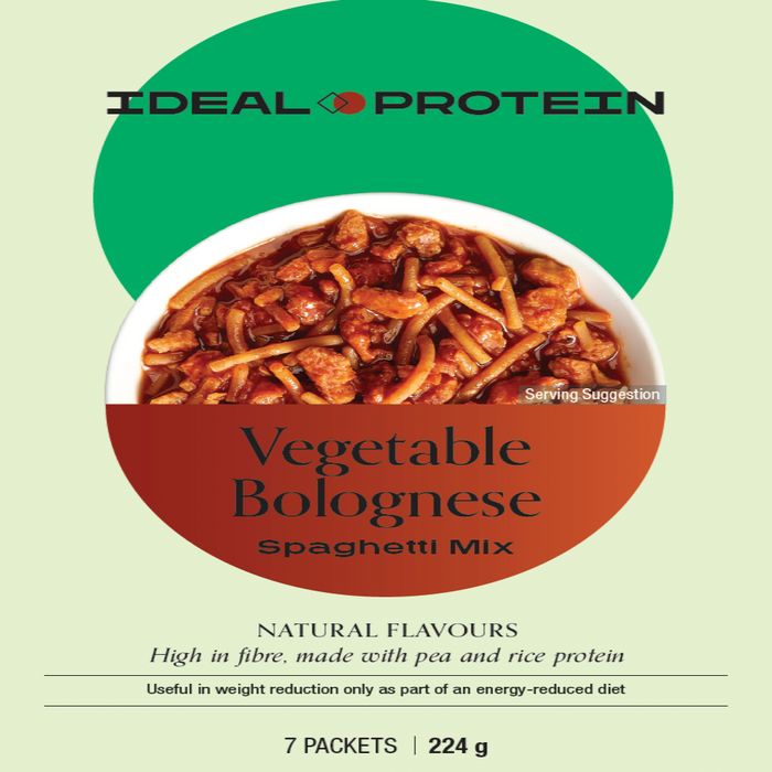Ideal Protein, Vegetable Bolognese Spaghetti, 7 Packets