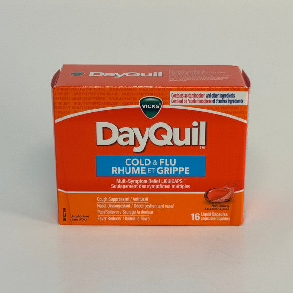 Vicks DayQuil Cold & Flu (16 Liquid Capsules)