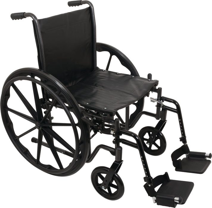 ProBasics K2 Wheelchair - 18"x16" Seat with Footrests