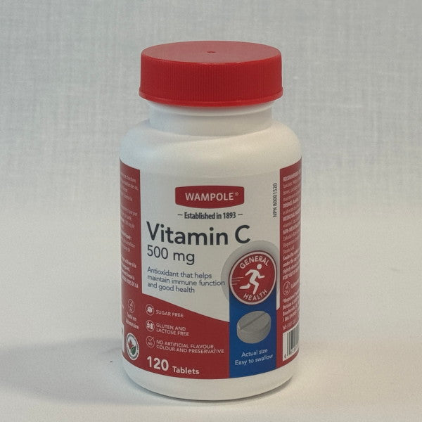 Wampole Vitamin C 500 mg (250's)