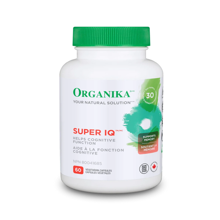 Organika Super IQ, 60 Vegetarian Capsules